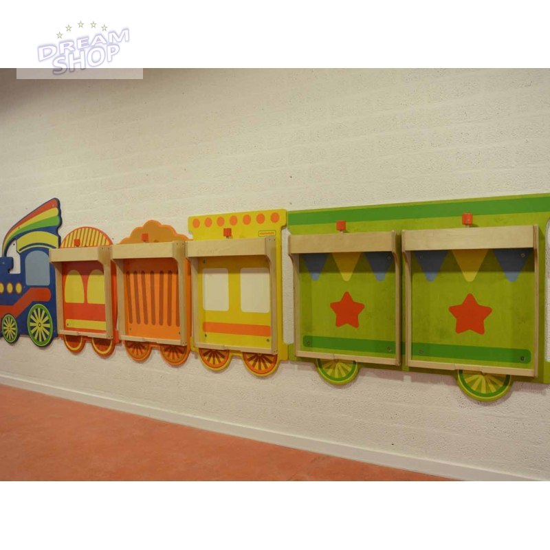 System Do Montażu 5 Tablic Masterkidz Flex - Pociąg System Do Montażu 5 Tablic Masterkidz Flex - Pociąg