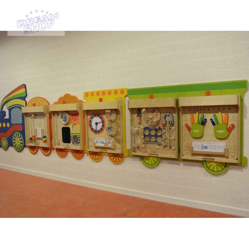 System Do Montażu 5 Tablic Masterkidz Flex - Pociąg System Do Montażu 5 Tablic Masterkidz Flex - Pociąg