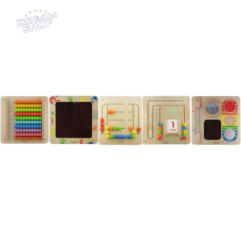 System Do Montażu Tablic Masterkidz Flex - Pociąg zestaw z 5 tablicami System Do Montażu Tablic Masterkidz Flex - Pociąg zestaw z 5 tablicami