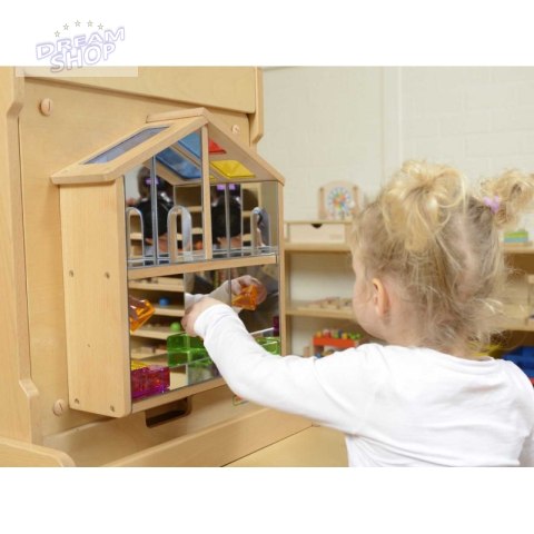 Tablica Ścienna Sensoryczna Domek Z Luster Masterkidz Tablica Ścienna Sensoryczna Domek Z Luster Masterkidz