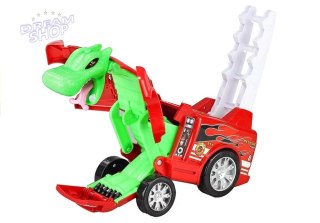 Auto Straż Transformacja Smok 2w1 Wóz Strażacki