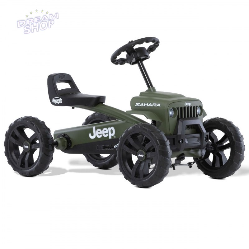 BERG Gokart Buzzy JEEP Sahara Ciche Koła do 30 kg BERG Gokart Buzzy JEEP Sahara Ciche Koła do 30 kg
