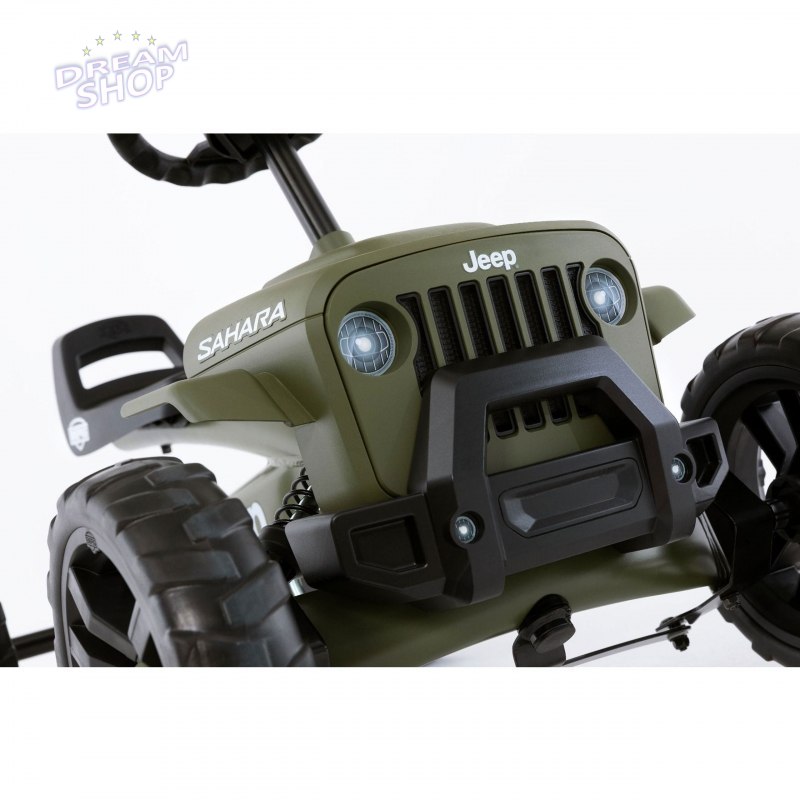 BERG Gokart Buzzy JEEP Sahara Ciche Koła do 30 kg BERG Gokart Buzzy JEEP Sahara Ciche Koła do 30 kg