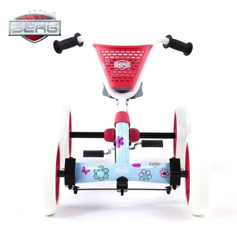 BERG Gokart na pedały Buzzy Bloom Ciche koła 2-5 lat do 30 kg BERG Gokart na pedały Buzzy Bloom Ciche koła 2-5 lat do 30 kg