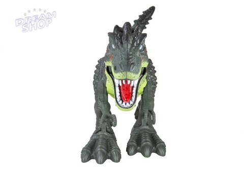 Dinozaur Na Baterie Tyranozaur Rex Chodzący Zielony