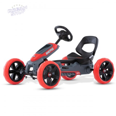 Gokart na pedały Reppy Rebel Ciche koła 2-6 lat do 40 kg BERG Gokart na pedały Reppy Rebel Ciche koła 2-6 lat do 40 kg BERG