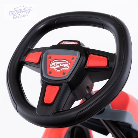 Gokart na pedały Reppy Rebel Ciche koła 2-6 lat do 40 kg BERG Gokart na pedały Reppy Rebel Ciche koła 2-6 lat do 40 kg BERG