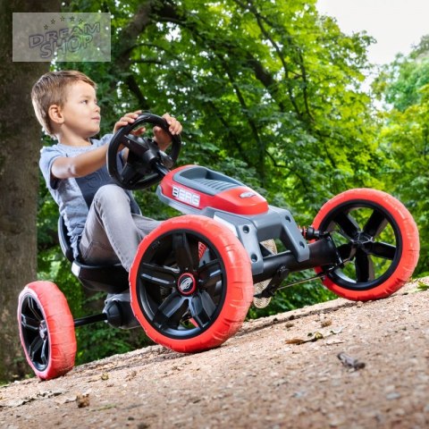 Gokart na pedały Reppy Rebel Ciche koła 2-6 lat do 40 kg BERG Gokart na pedały Reppy Rebel Ciche koła 2-6 lat do 40 kg BERG