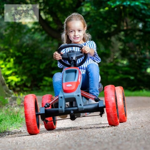 Gokart na pedały Reppy Rebel Ciche koła 2-6 lat do 40 kg BERG Gokart na pedały Reppy Rebel Ciche koła 2-6 lat do 40 kg BERG