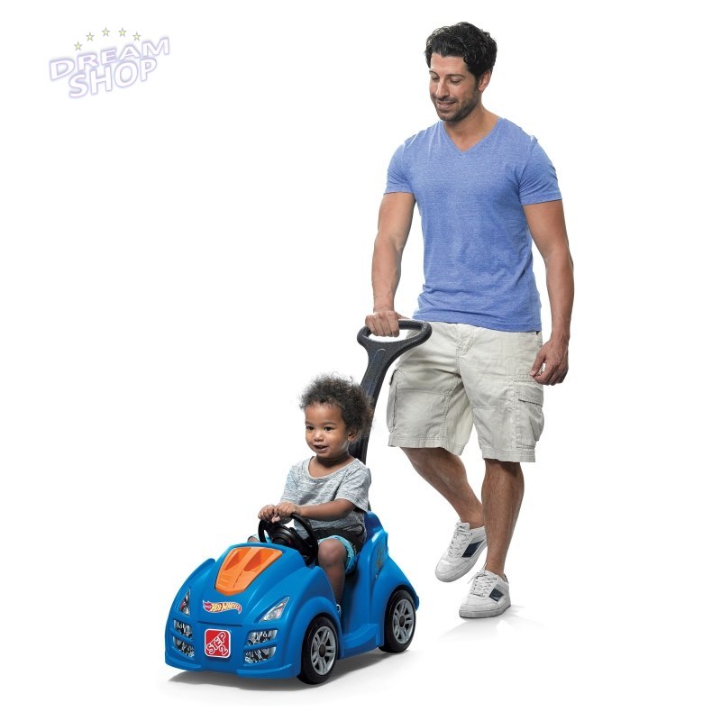 Hot Wheels Sportowy Samochód Jeździk Pchacz dla Dzieci Step2 Hot Wheels Sportowy Samochód Jeździk Pchacz dla Dzieci Step2