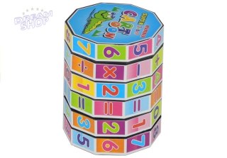 Kostka Edukacyjna Walec Matematyczny Układanka