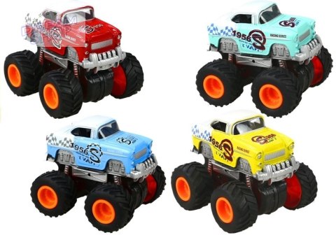 Auto 4x4 Klasyczny Model Na Dużych Kołach 4 Kolory Auto 4x4 Klasyczny Model Na Dużych Kołach 4 Kolory