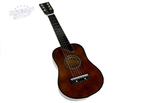 Gitara Drewniana Klasyczna z Kostką Ciemny Brąz Gitara Drewniana Klasyczna z Kostką Ciemny Brąz