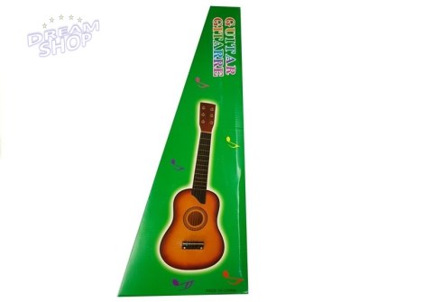 Gitara Drewniana z Kostką Kremowa Gitara Drewniana z Kostką Kremowa