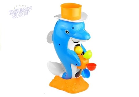 Delfin Kołowrotki Zabawka Do Wanny Basenu Fontanna