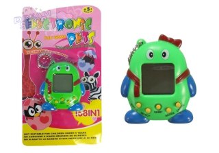 Elektroniczne Zwierzątko Tamagotchi z Kokardką Zielone