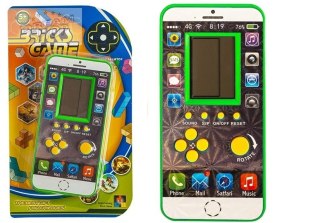 Gra elektroniczna Tetris Komórka Zielona