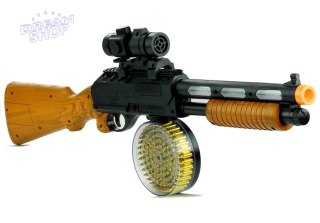 Pistolet Broń Karabin AK 868-1 Świeci Gra 60 cm