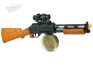 Pistolet Broń Karabin AK 868-1 Świeci Gra 60 cm