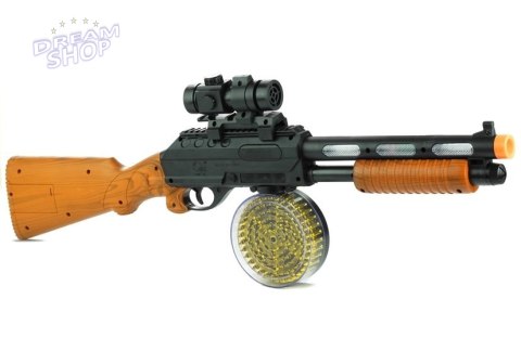 Pistolet Broń Karabin AK 868-1 Świeci Gra 60 cm Pistolet Broń Karabin AK 868-1 Świeci Gra 60 cm