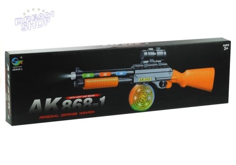 Pistolet Broń Karabin AK 868-1 Świeci Gra 60 cm Pistolet Broń Karabin AK 868-1 Świeci Gra 60 cm
