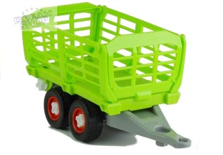 Rozkręcany Traktor z Otwierana Przyczepą 43 cm