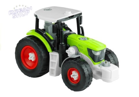 Rozkręcany Traktor z Przyczepą z Drewnem 43 cm Rozkręcany Traktor z Przyczepą z Drewnem 43 cm