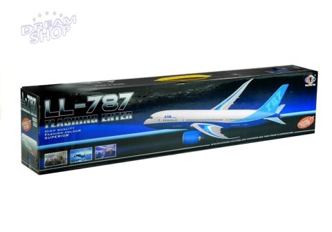 Samolot Pasażerski Biały Friction Podstawka 65 cm Samolot Pasażerski Biały Friction Podstawka 65 cm