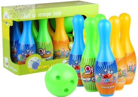 Zestaw do Gry w Kręgle 6 Kręgli + Kula Sport Gra