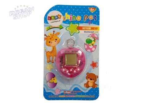 Gra Elektroniczna Tamagotchi Różowa z krótkim łańcuszkiem Gra Elektroniczna Tamagotchi Różowa z krótkim łańcuszkiem