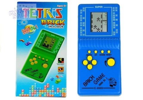 Gra Elektroniczna Tetris Kieszonkowa Niebieska Gra Elektroniczna Tetris Kieszonkowa Niebieska