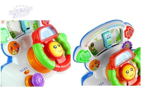 Kierownica Edukacyjna Interaktywna Dźwięki Światło Kierownica Edukacyjna Interaktywna Dźwięki Światło