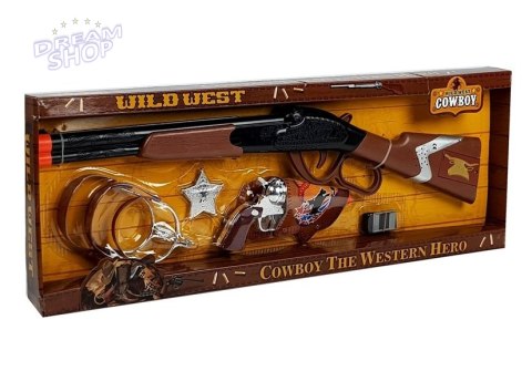 Zestaw Kowboja Kowbojski Pistolet + Akcesoria Zestaw Kowboja Kowbojski Pistolet + Akcesoria