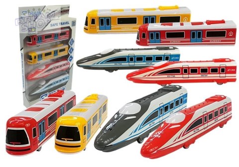 Zestaw Wagonów Pendolino Różne rodzaje