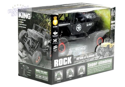 Auto Zdalnie Sterowane Jeep R/C 1:18 Czarne Auto Zdalnie Sterowane Jeep R/C 1:18 Czarne