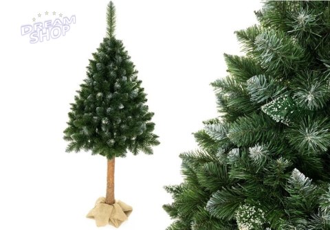 Choinka Sztuczna Sosna Diamentowa 220cm na Pniu