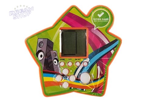 Gra Elektroniczna Kieszonkowa Tetris Gwiazdka Gra Elektroniczna Kieszonkowa Tetris Gwiazdka