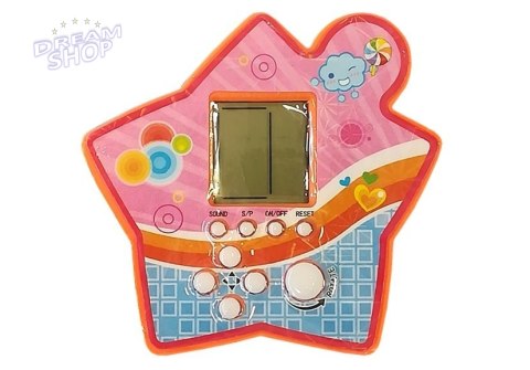 Gra Elektroniczna Kieszonkowa Tetris Gwiazdka Gra Elektroniczna Kieszonkowa Tetris Gwiazdka