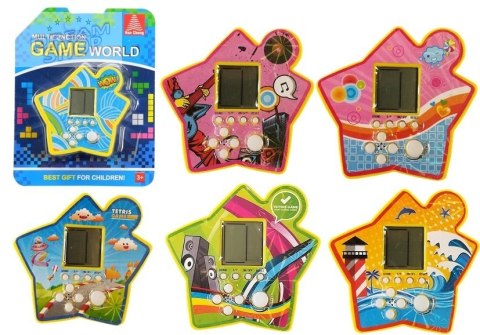 Gra Elektroniczna Kieszonkowa Tetris Gwiazdka Gra Elektroniczna Kieszonkowa Tetris Gwiazdka