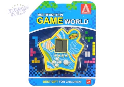 Gra Elektroniczna Kieszonkowa Tetris Gwiazdka Gra Elektroniczna Kieszonkowa Tetris Gwiazdka