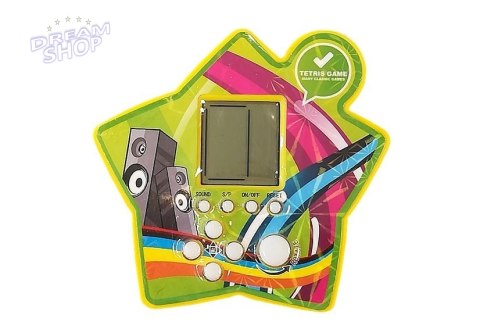 Gra Elektroniczna Kieszonkowa Tetris Gwiazdka Gra Elektroniczna Kieszonkowa Tetris Gwiazdka