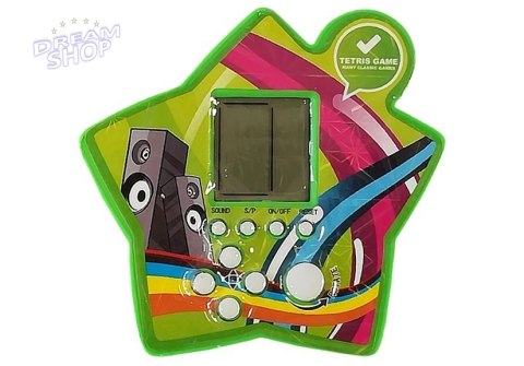 Gra Elektroniczna Kieszonkowa Tetris Gwiazdka Gra Elektroniczna Kieszonkowa Tetris Gwiazdka