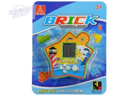 Gra Elektroniczna Kieszonkowa Tetris Gwiazdka Gra Elektroniczna Kieszonkowa Tetris Gwiazdka