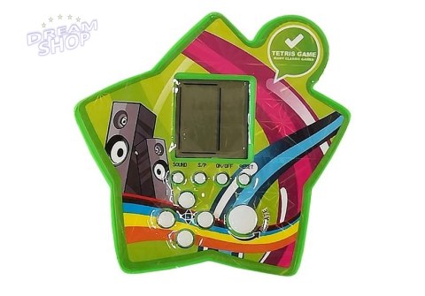 Gra Elektroniczna Kieszonkowa Tetris Gwiazdka Gra Elektroniczna Kieszonkowa Tetris Gwiazdka