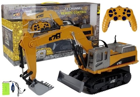 Koparka Zdalnie Sterowana 2.4G R/C Światła
