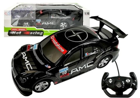 Auto Zdalnie Sterowane R/C Sportowe 1:16 Czarne Auto Zdalnie Sterowane R/C Sportowe 1:16 Czarne