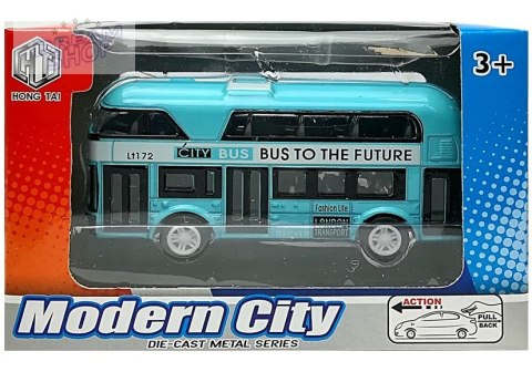 Piętrowy Autobus Napęd Naciągowy 6 Kolorów Piętrowy Autobus Napęd Naciągowy 6 Kolorów
