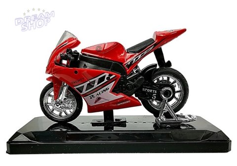 Sportowy Motocykl z Dźwiękami 1:18 4 Kolory Sportowy Motocykl z Dźwiękami 1:18 4 Kolory