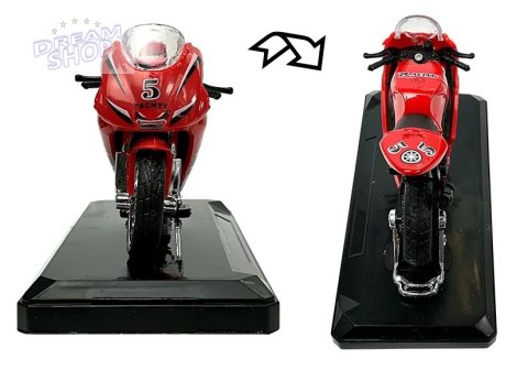 Sportowy Motocykl z Dźwiękami 1:18 4 Kolory Sportowy Motocykl z Dźwiękami 1:18 4 Kolory