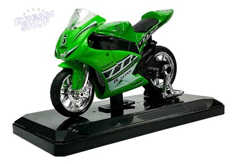Sportowy Motocykl z Dźwiękami 1:18 4 Kolory Sportowy Motocykl z Dźwiękami 1:18 4 Kolory